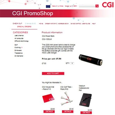 Cgi Promotional Product Store