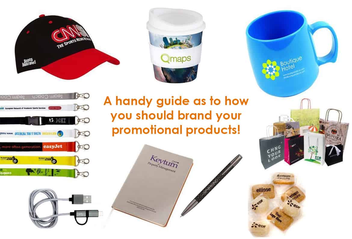 branding methods for promotional products