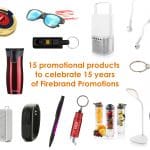 15 Promotional Products To Celebrate 15 Years
