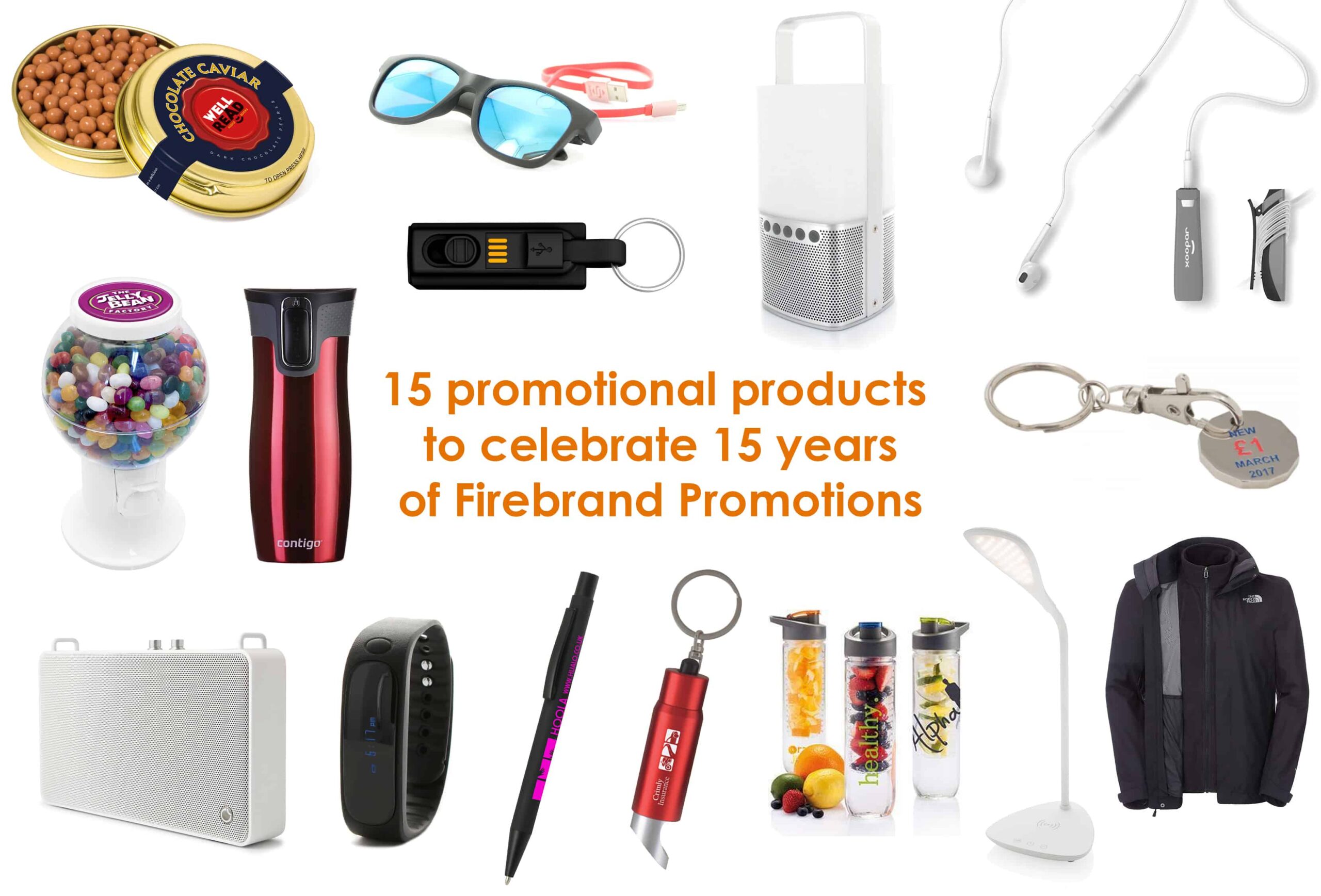 15 Promotional Products To Celebrate 15 Years