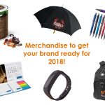 Promotional Merchandise To Get Your Brand Ready For 2018