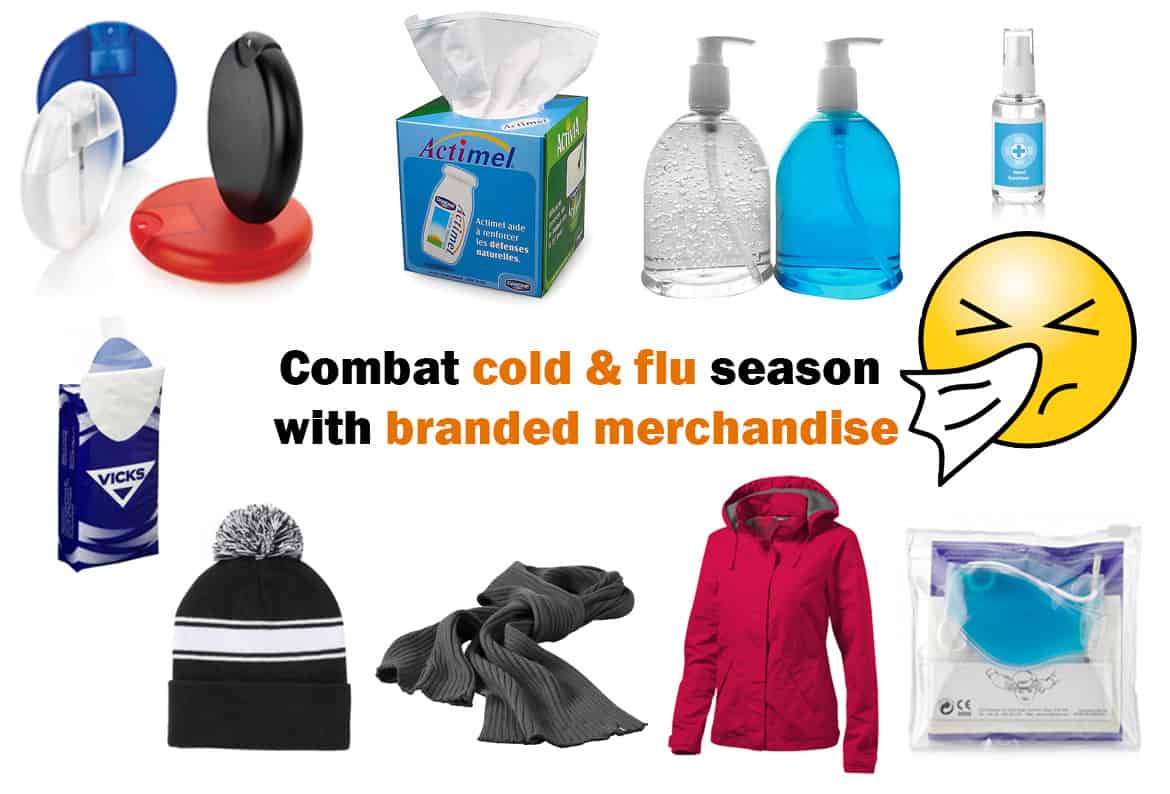 cold and flu branded merchandise