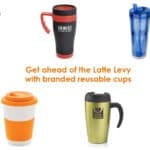 Latte Levy with Branded Reusable Cups