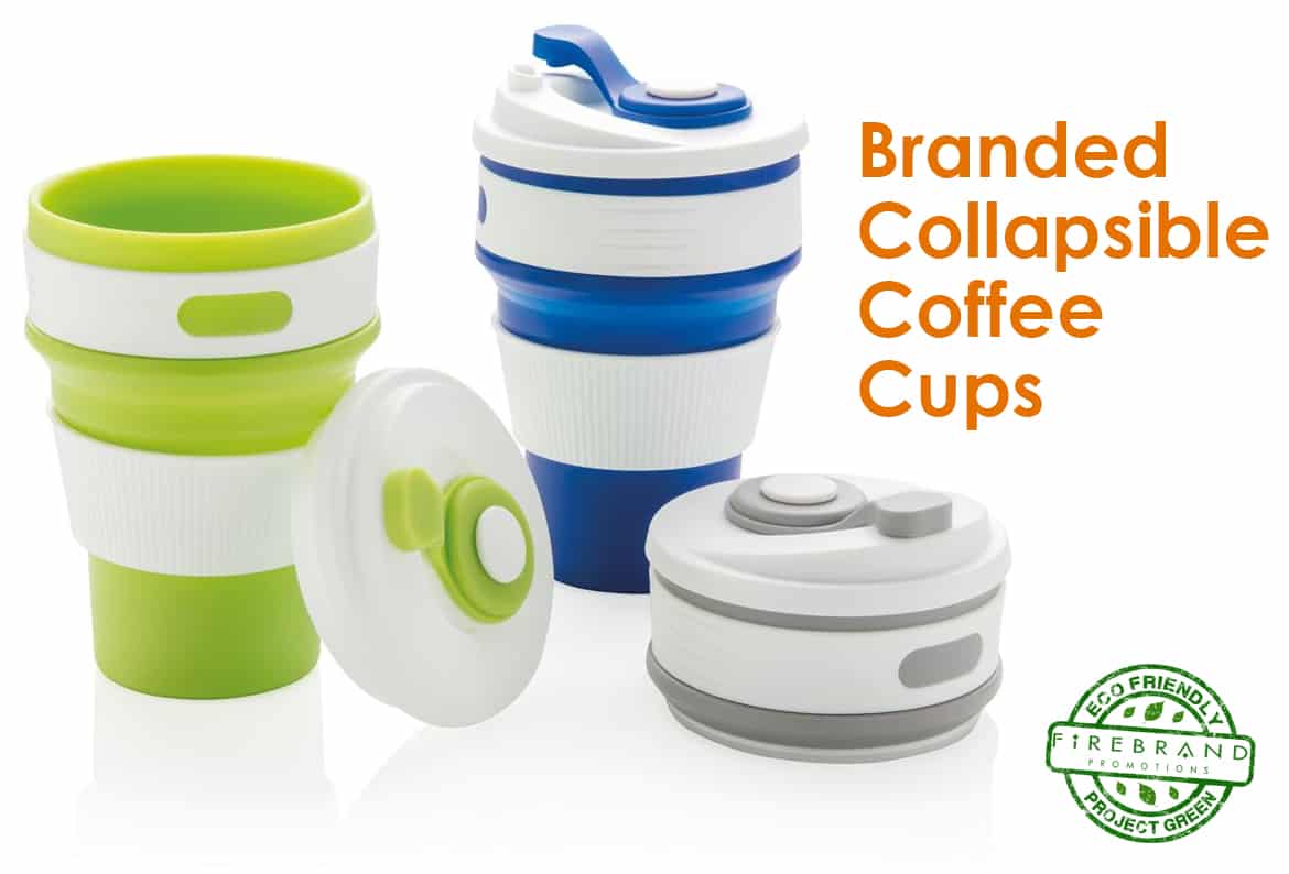 Branded Collapsible Coffee Cups