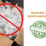 reduction of plastic packaging
