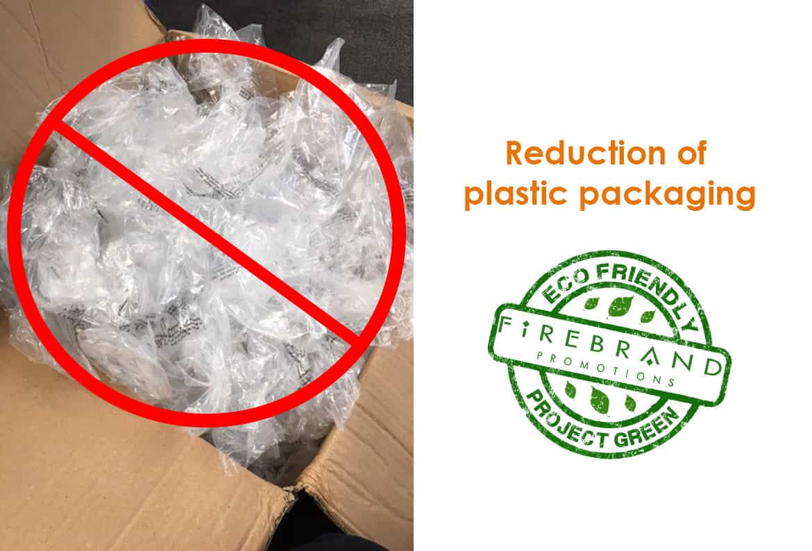 reduction of plastic packaging