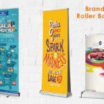 branded roller banners