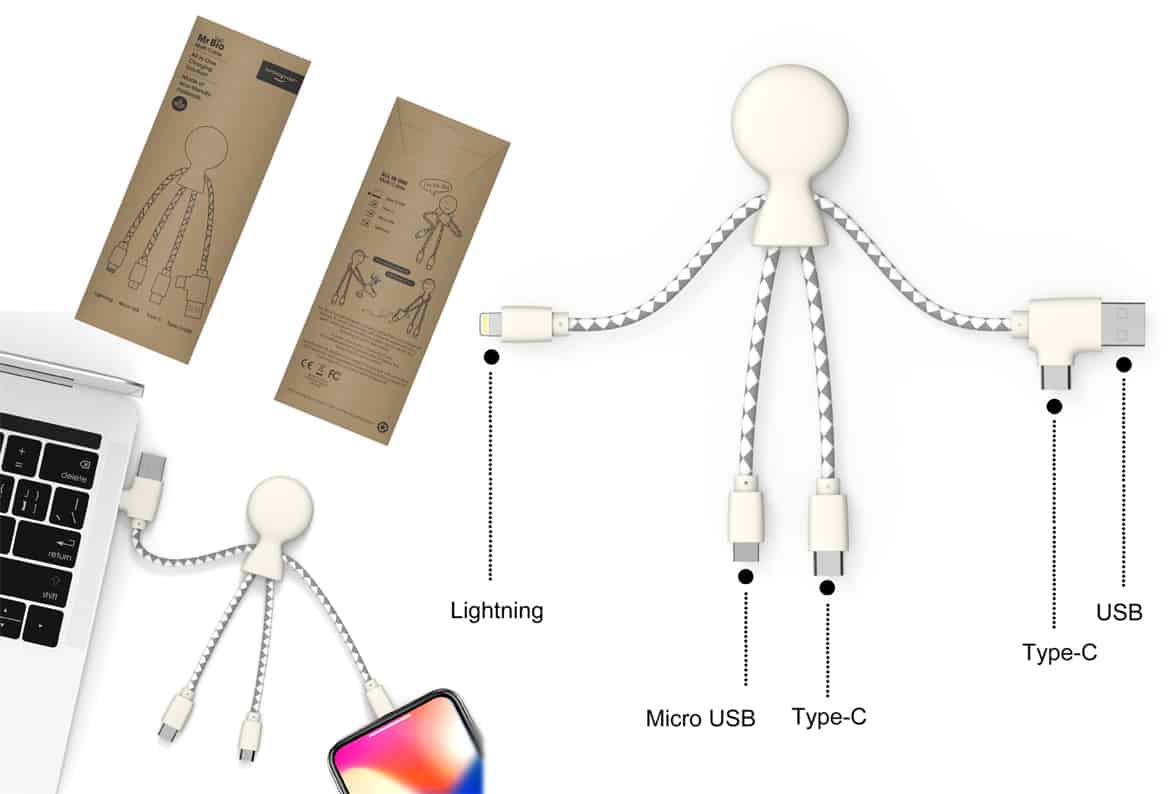 Branded Biodegradable Charging Cable