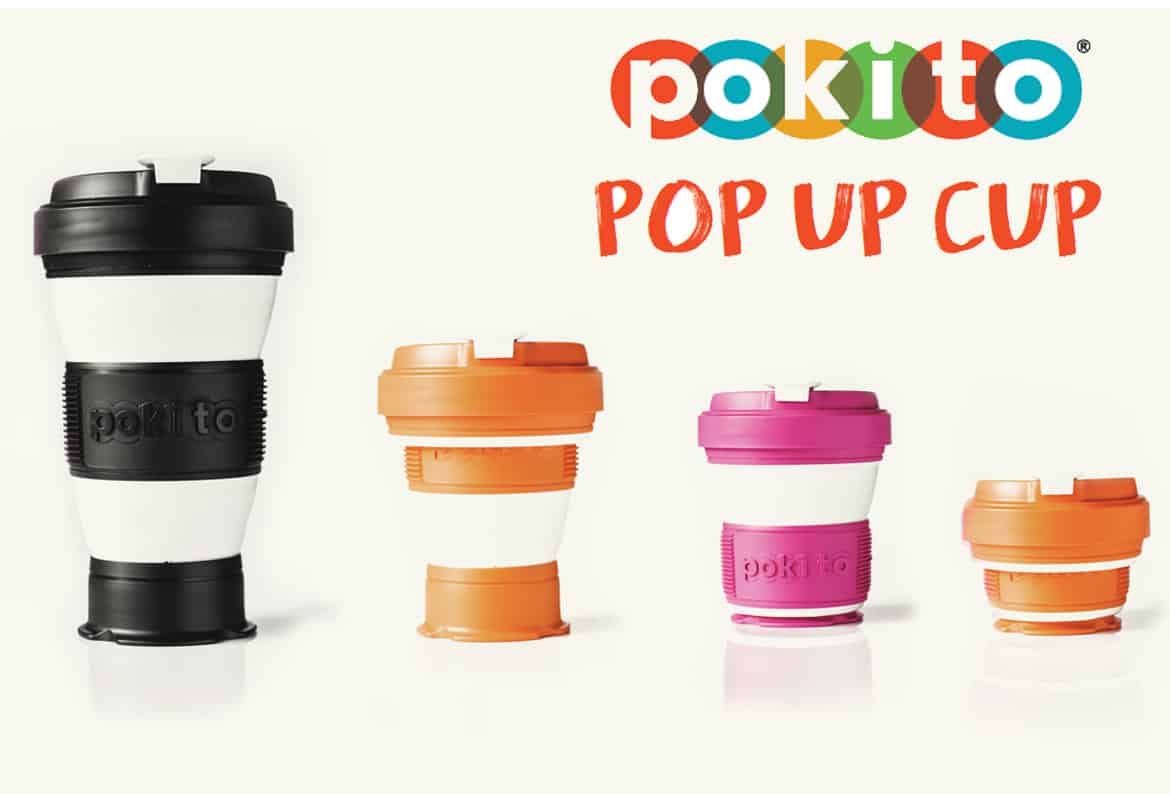 branded pokito pop up cup