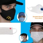 branded reusable face masks