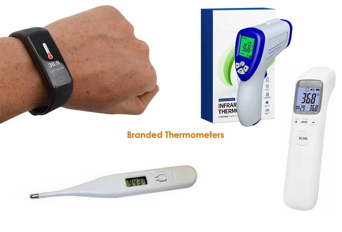 branded thermometers