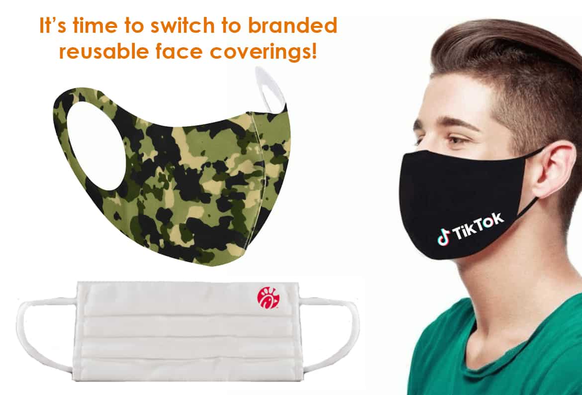 Branded Reusable Face Coverings