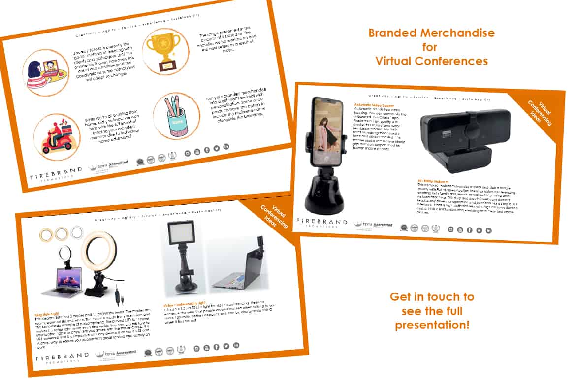 Branded Merchandise for Virtual Conferences