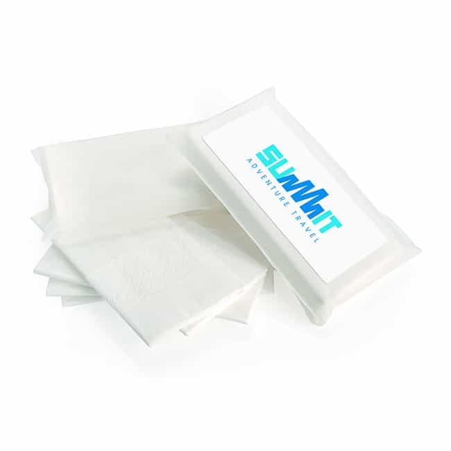 5 White 3-Ply Tissues in a Biodegradable Pack – Firebrand Promotions