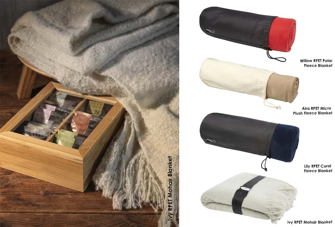 branded eco-friendly blankets