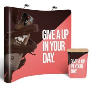 3x3 Vision Pop-Up Display Curved Kit