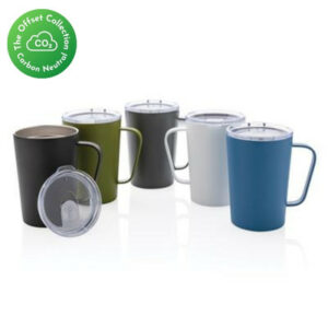 RCS Recycled Stainless Steel Modern Vacuum Mug with Lid