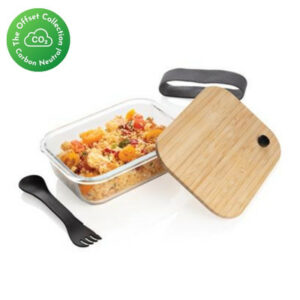 Glass Lunchbox with Bamboo Lid