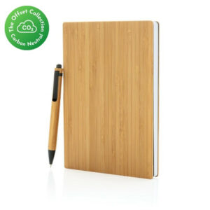 A5 Bamboo Notebook & Pen Set