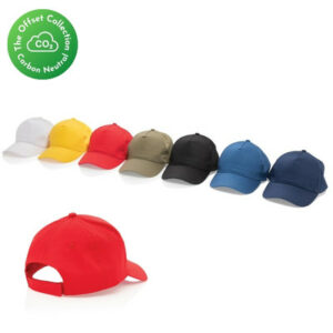 Impact 5 Panel 190gr Recycled Cotton Cap with AWARE™ Tracer