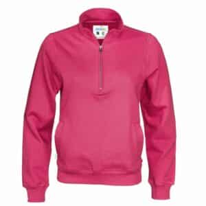 Cottover Organic Fairtrade Cotton & RPET Half Zip Sweatshirt Unisex