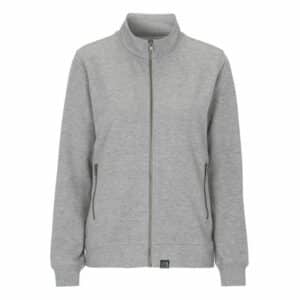 Cottover Organic Fairtrade Cotton & RPET Full Zip Sweatshirt Collar Women's