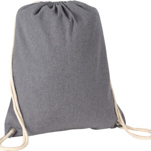 Newchurch Eco Recycled Cotton 6.5oz Drawstring Rucksack