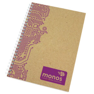 Enviro-Smart - A5 Natural Cover Wiro-Bound Pad