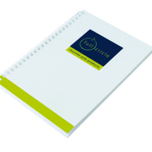 Enviro-Smart - A5 White Cover Wiro-Bound Pad