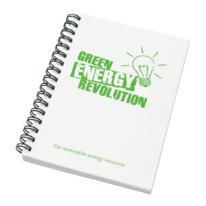 Enviro-Smart - A6 White Cover Wiro-Bound Pad