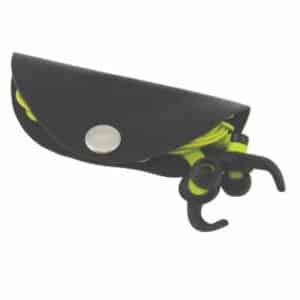 Recycled ELeather Taco Cable Tidy