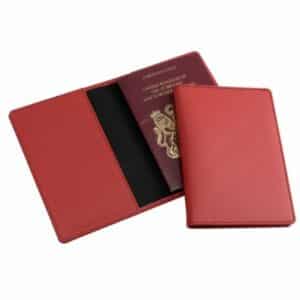 Recycled ELeather Passport Wallet