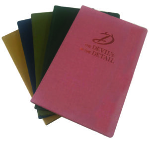 Colours Brillianta Linen A5 Casebound Notebook