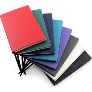 Recycled ELeather A5 Casebound Notebook