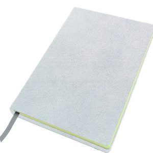 A5 Casebound Notebook in textured Saffiano