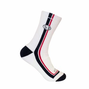 Premium Upcycled Cotton Sports Crew Socks