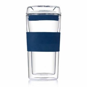 Milan 340ml Double Walled Glass Cup