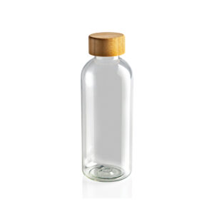 GRS RPET Bottle With Bamboo Lid