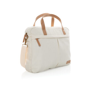 Impact AWARE™ 16oz Recycled Canvas Laptop Bag