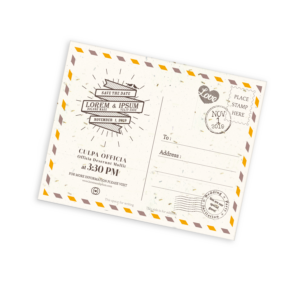 Seeded Paper Postcards A5 - One Sided