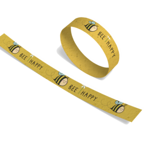 Seeded Paper Wristbands