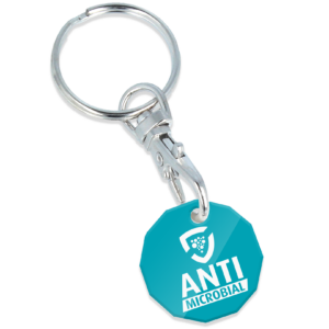 Trolley Coin Keyring