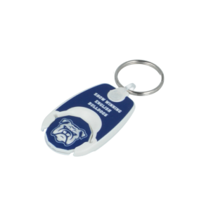 Pop Coin Trolley Keyring