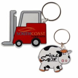 Fun Shaped Keyring (various)