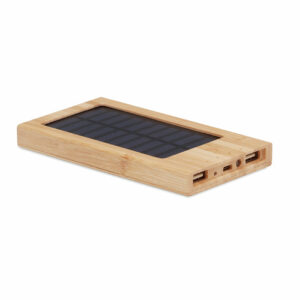 Arena Solar Bamboo Powerbank