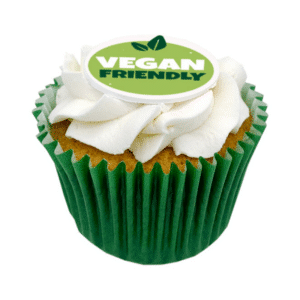 Frosted Cupcake - Free From - 4cm Topper