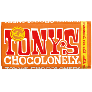 Tony's Chocolonely Milk Caramel Sea Salt Chocolate 180g