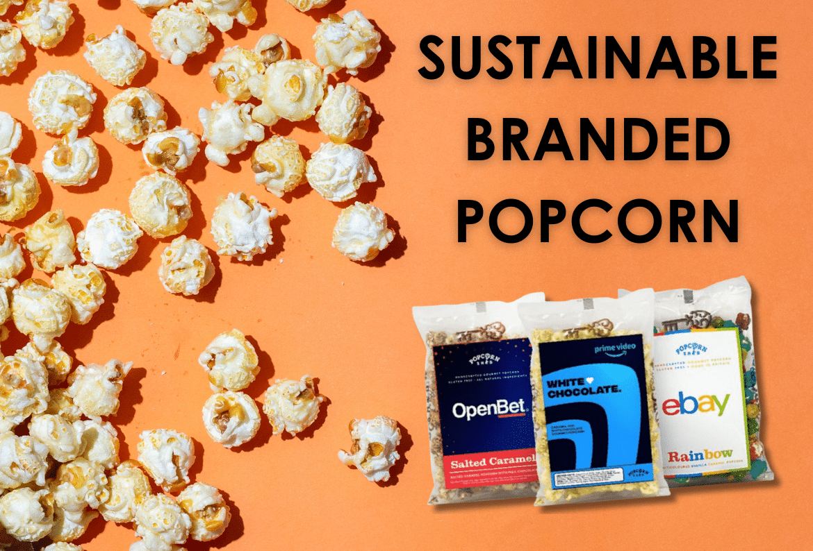 sustainable branded popcorn