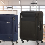 branded samsonite suitcase