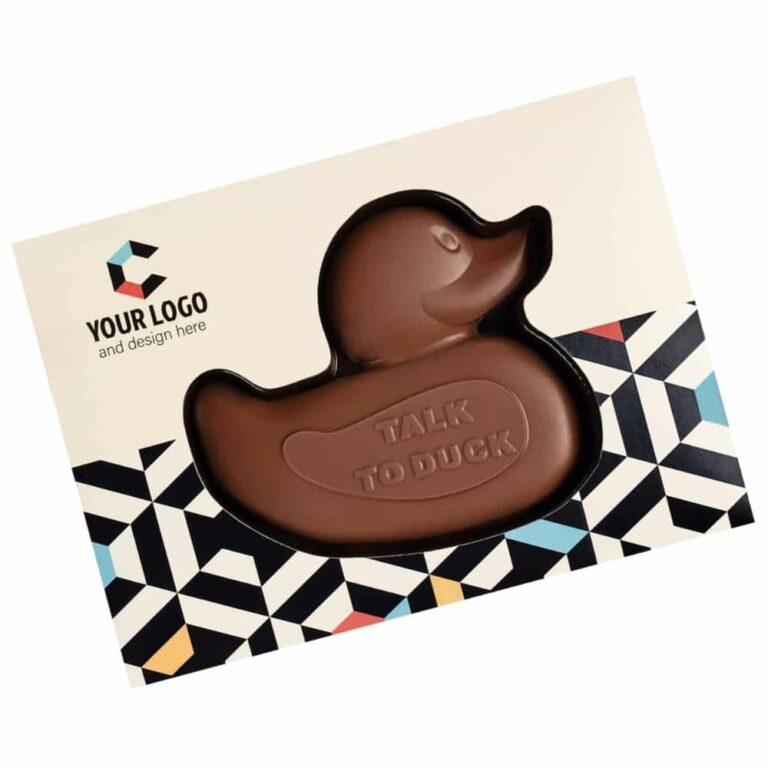 Bespoke Chocolate Choco4Mat Duck – Firebrand Promotions